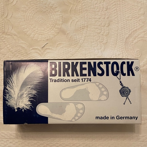 Size: 40 (aka 9.5) sandal, natural cork footbed, leather straps - Picture 7 of 7